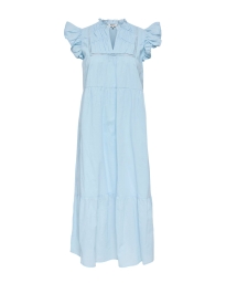 Only - TEA IDRIS KJOLE BLÅ