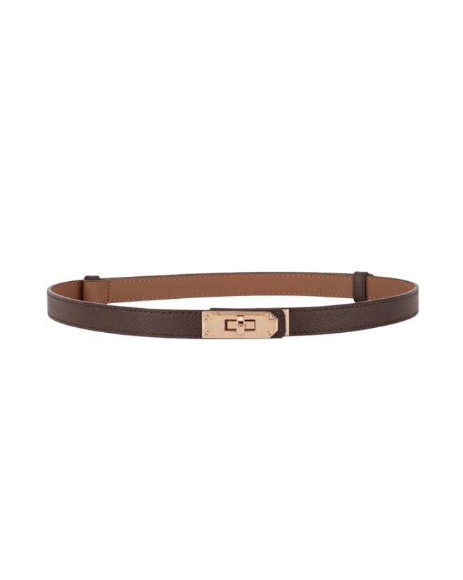 Plisse - RINGO BELT (GOLD HARDWARE) BOURDEAUX