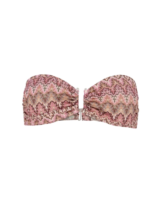 Beck Søndergaard - AMBER BIKINI TOP PINK