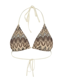 Beck Søndergaard - AMBER BEL BIKINI TOP MOCHA