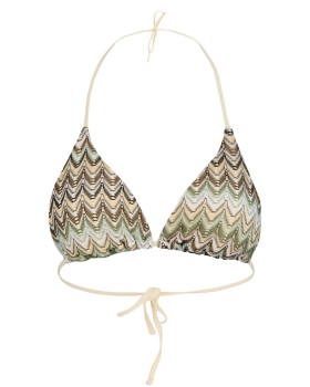 Beck Søndergaard - AMBER BEL BIKINI TOP GRØN