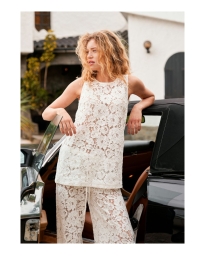 Neo Noir - Vivien Lace Top