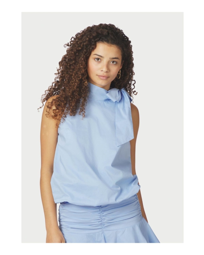 Neo Noir - Veda Poplin Top