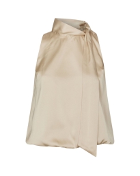 Neo Noir - Veda Drapy Satin Top