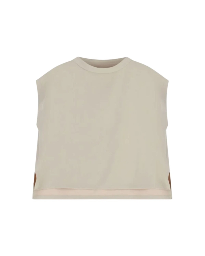 Imperial - Top med tank top udskæring