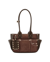 Ganni - Suede chicory taske