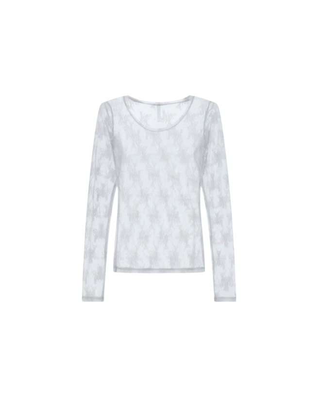 Imperial - Transparent long-sleeve top