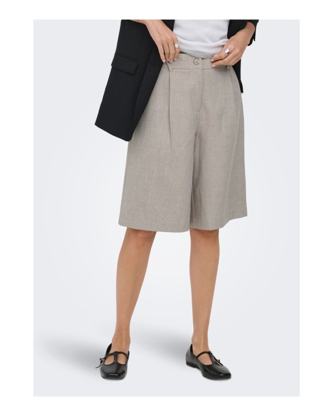 Only - LINDA SHORTS GRÅ