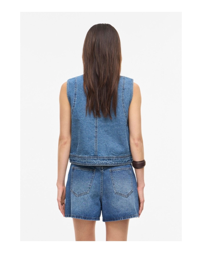 Rough Edit - DENIM WAISTCOAT