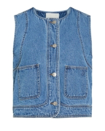 Rough Edit - DENIM WAISTCOAT