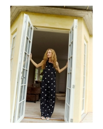 Copenhagen Muse - ONE-SHOULDER PRIKKET BLUSE Copenhagen Muse - ONE-SHOULDER PRIKKET BLUSE