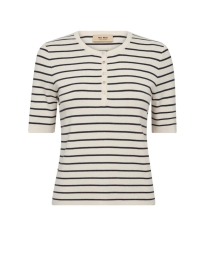 Mos Mosh - Aliz Caliz Stripe SS Knit