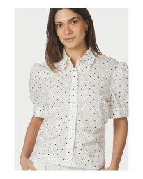 Neo Noir - Neo Noir Frannie Dot Shirt Neo Noir - Neo Noir Frannie Dot Shirt