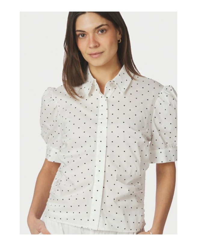 Neo Noir - Neo Noir Frannie Dot Shirt