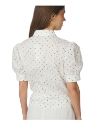 Neo Noir - Neo Noir Frannie Dot Shirt Neo Noir - Neo Noir Frannie Dot Shirt
