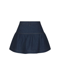 Neo Noir - Tripa Denim Frill Skirt Neo Noir - Tripa Denim Frill Skirt