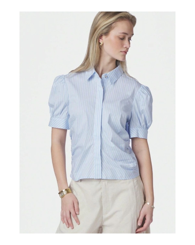 Neo Noir - Frannie Soft Stripe Shirt