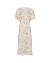 Neo Noir - Illana Sateen Print Dress