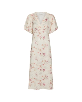 Neo Noir - Illana Sateen Print Dress