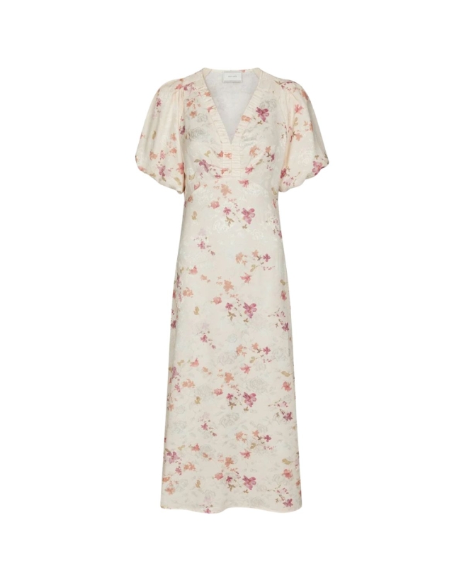 Neo Noir - Illana Sateen Print Dress