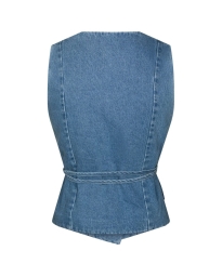 Neo Noir - Samara Denim Waistcoat Neo Noir - Samara Denim Waistcoat