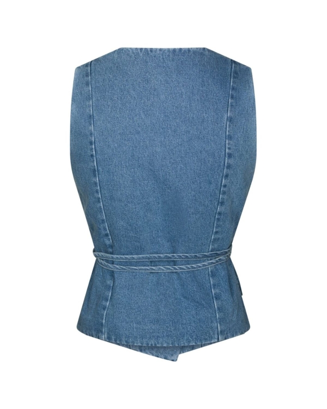 Neo Noir - Samara Denim Waistcoat