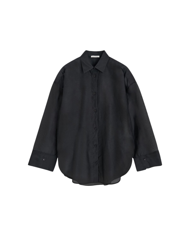 By Malene Birger - Derris silk organza shirt
