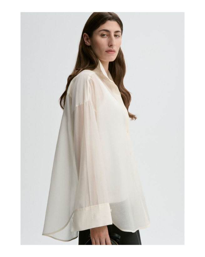 By Malene Birger - Derris silk organza shirt
