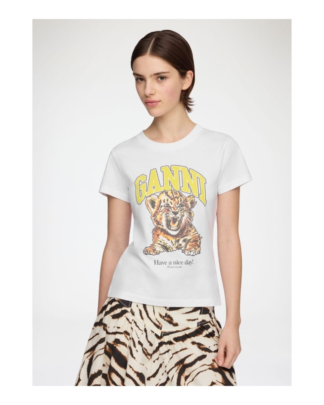 Ganni - TIGER T-SHIRT