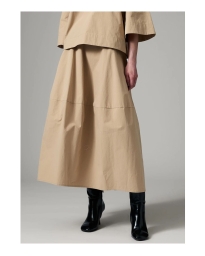 DAY Birger et Mikkelsen - Pipa Cottaline nederdel - TAUPE DAY Birger et Mikkelsen - Pipa Cottaline nederdel - TAUPE