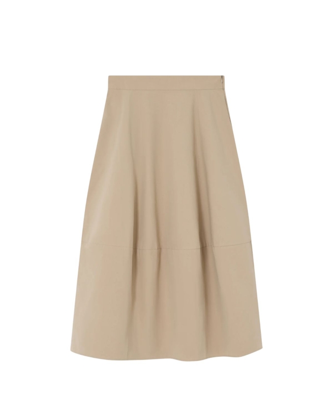 DAY Birger et Mikkelsen - Pipa Cottaline nederdel - TAUPE