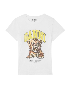 Ganni - TIGER T-SHIRT Ganni - TIGER T-SHIRT
