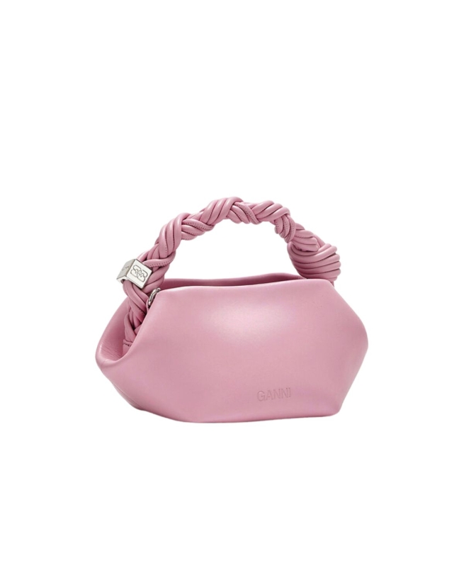 Ganni - MINI BOU TASKE PINK