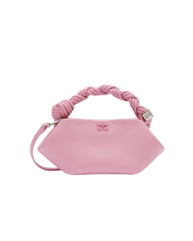 Ganni - MINI BOU TASKE PINK
