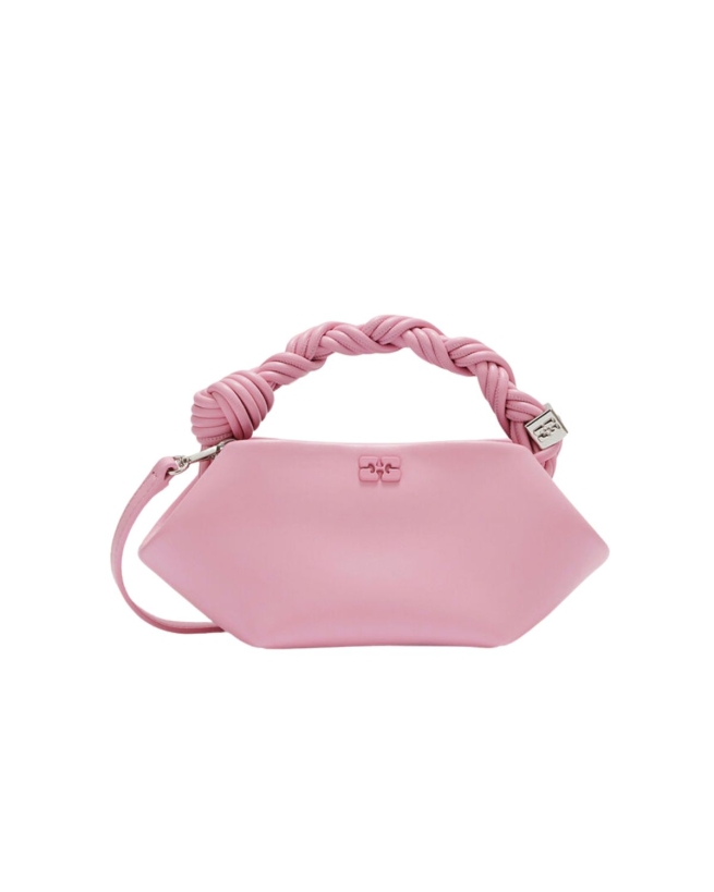 Ganni - MINI BOU TASKE PINK