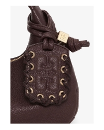 Ganni - MINI HOBO BRUN