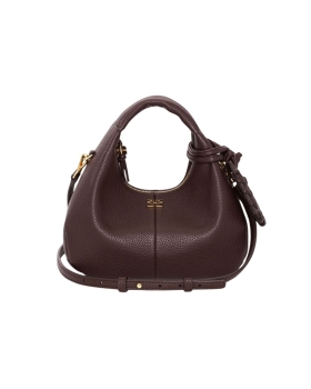Ganni - MINI HOBO BRUN