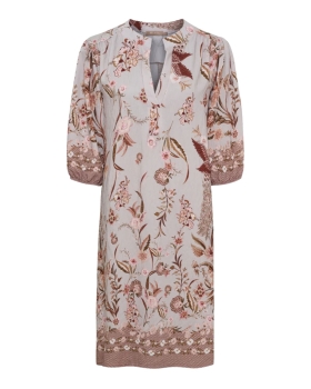 Marta - GOLDIE DRESS Flora Kjole
