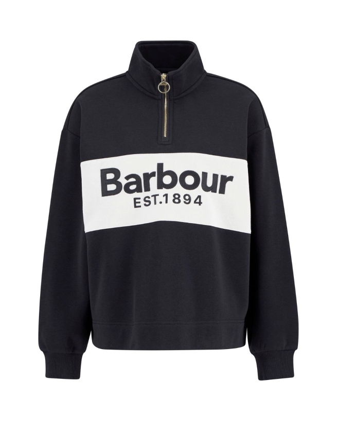 BARBOUR - Zaria Quarter-Zip Jumper