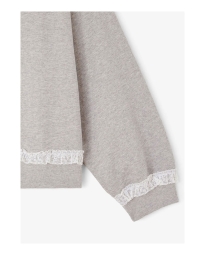 Ganni - Sweatshirt Med Blonder