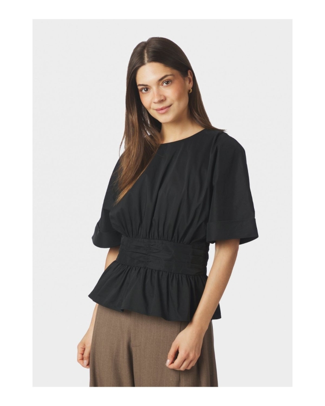 Neo Noir - Annegret Poplin Blouse