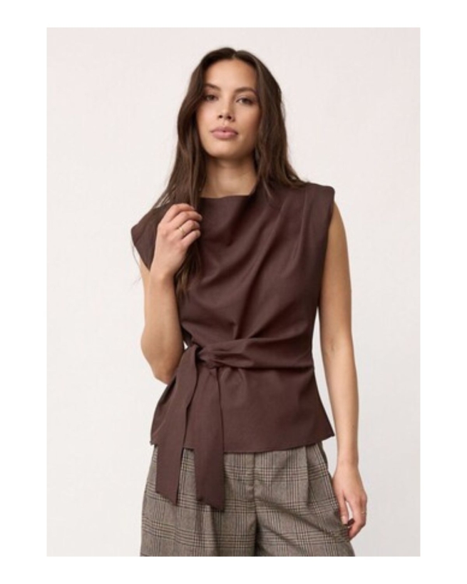 Co Couture - Luna pleat top