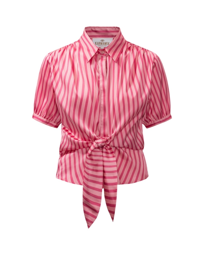 Karmamia - LEE SHIRT (SHORT) CANDY STRIPE