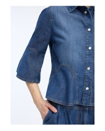 Munthe - VUNA DENIM SKJORTE Munthe - VUNA DENIM SKJORTE