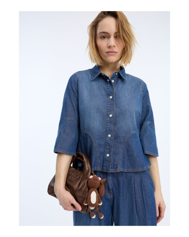 Munthe - VUNA DENIM SKJORTE