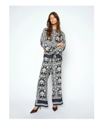 Mos Mosh - Measa linocut pant