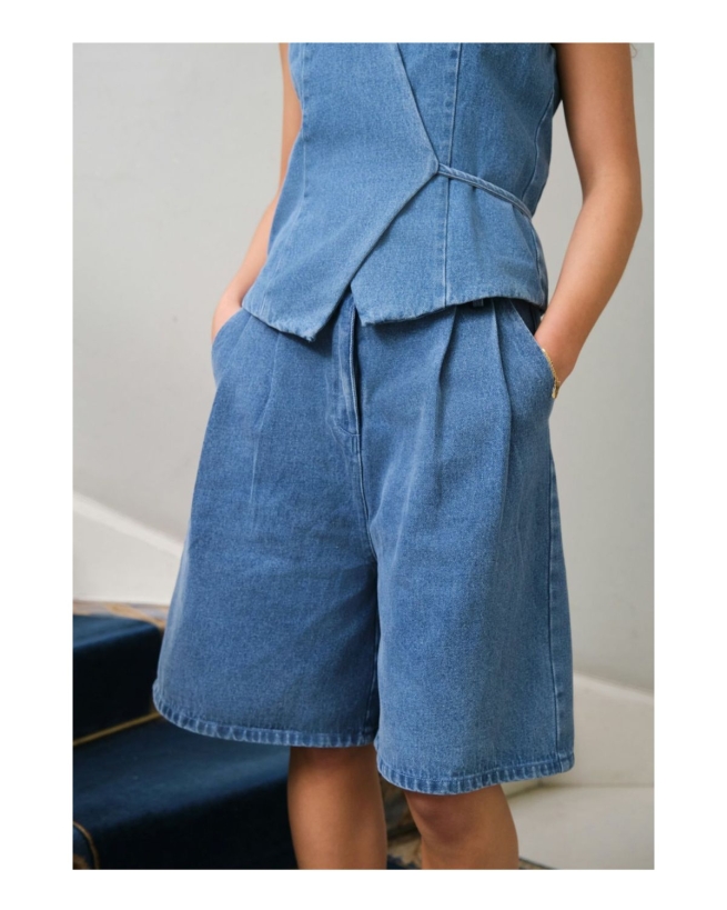 Neo Noir - Rosel Denim Shorts