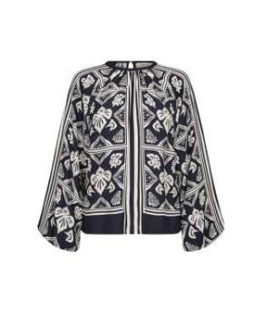 Mos Mosh - Milkey Linocut Blouse
