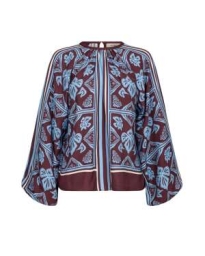 Mos Mosh - Milkey Linocut Blouse Mos Mosh - Milkey Linocut Blouse