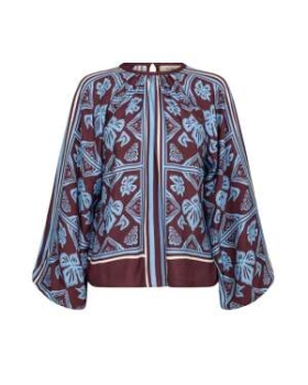 Mos Mosh - Milkey Linocut Blouse
